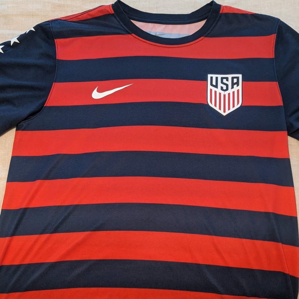 Nike Mens Small/Medium 2017 Gold Cup USMNT Dri-Fit REPLICAJersey US USA Soccer
